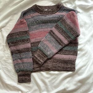 Mauve gap sweater